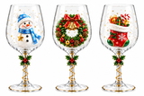 ✨Last Day 50% OFF✨Christmas Memories Collection – 6-Piece Holiday Wine Glass Set for Magical Christmas Gatherings