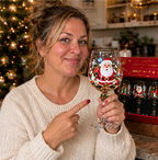 ✨Last Day 50% OFF✨Christmas Memories Collection – 6-Piece Holiday Wine Glass Set for Magical Christmas Gatherings