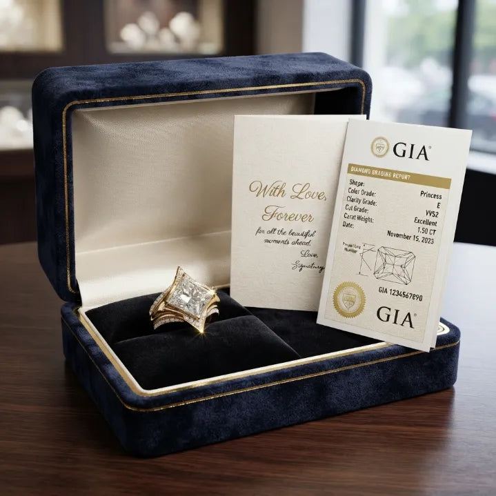 🔥 LAST DAY — 90% OFF 🔥 The Eternal Crown Princess Ring Set — The Ultimate Anniversary & Everyday Luxury Upgrade