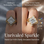 🔥 LAST DAY — 90% OFF 🔥 The Eternal Crown Princess Ring Set — The Ultimate Anniversary & Everyday Luxury Upgrade
